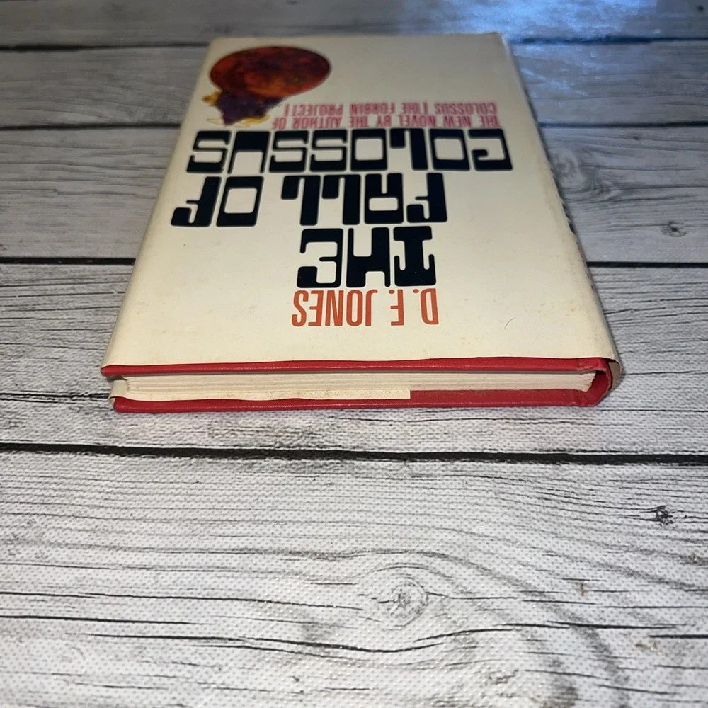 The Fall of Colossus - D.F. Jones -  Book Club Edition - Hardback- 1974
